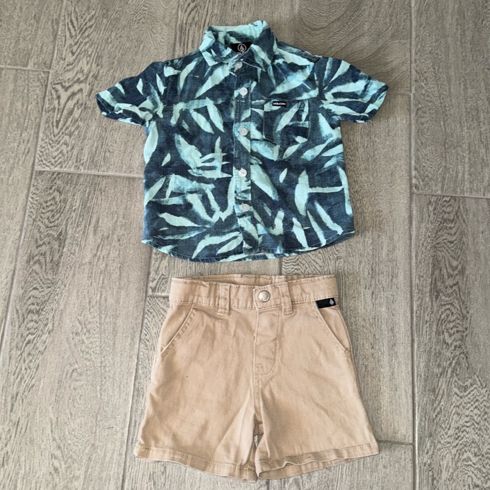 Volcom toddler matching set